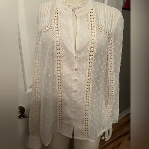 Vintage bishop + young blouse S
